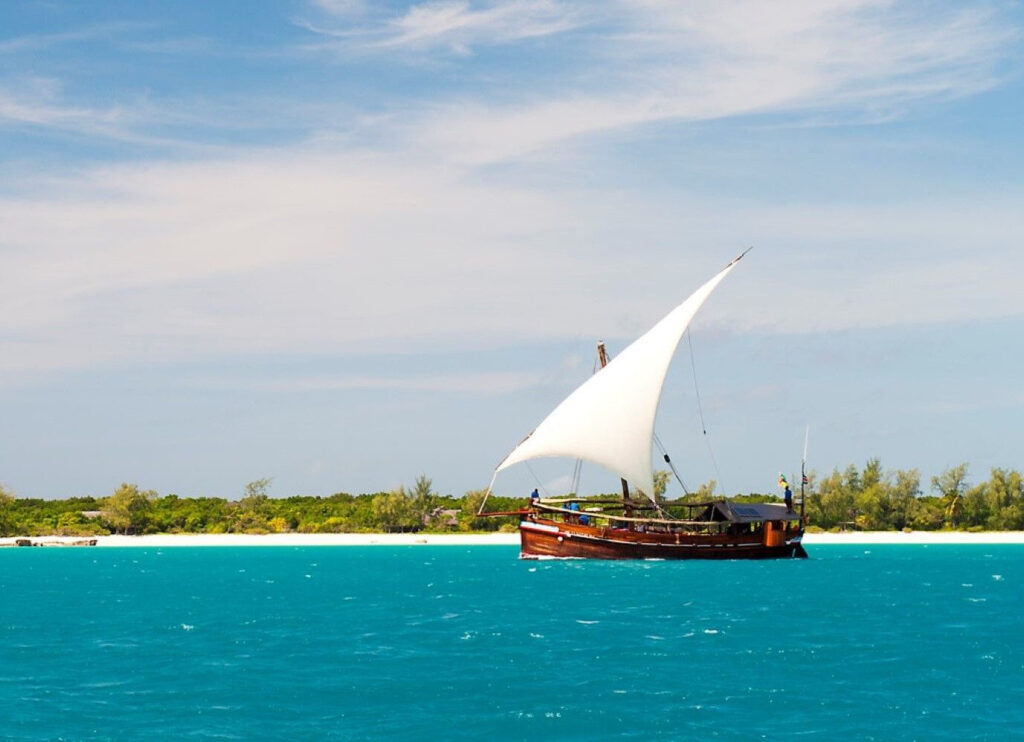 Dhow Under Sail